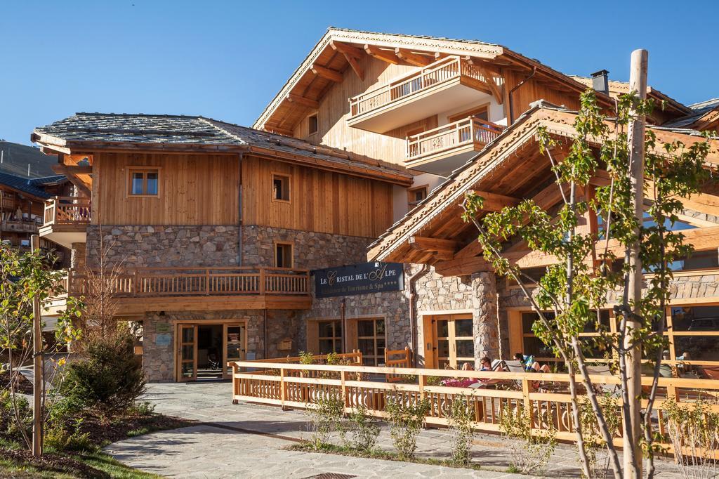 Cgh Residences & Spas Le Cristal De L'Alpe Alpe d'Huez Exterior photo