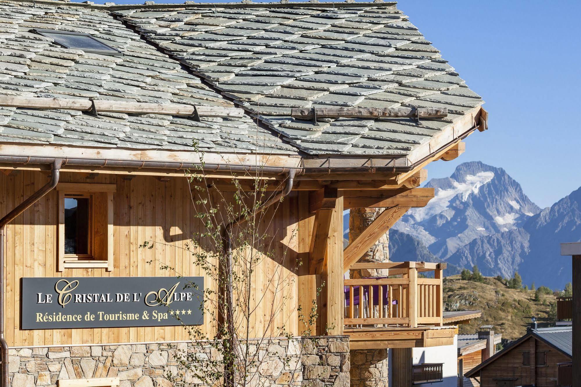Cgh Residences & Spas Le Cristal De L'Alpe Alpe d'Huez Exterior photo
