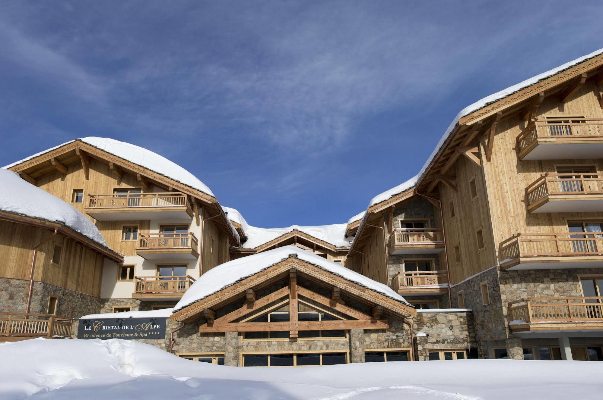 Cgh Residences & Spas Le Cristal De L'Alpe Alpe d'Huez Exterior photo